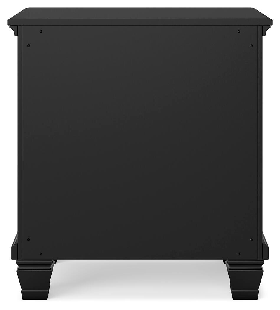 Lanolee California King Panel Bed, Dresser, Chest and 2 Nightstands