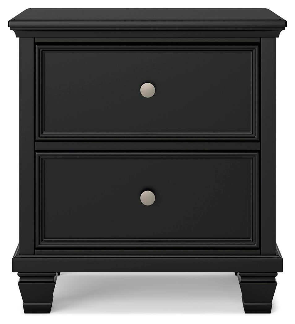 Lanolee California King Panel Bed, Dresser, Chest and 2 Nightstands