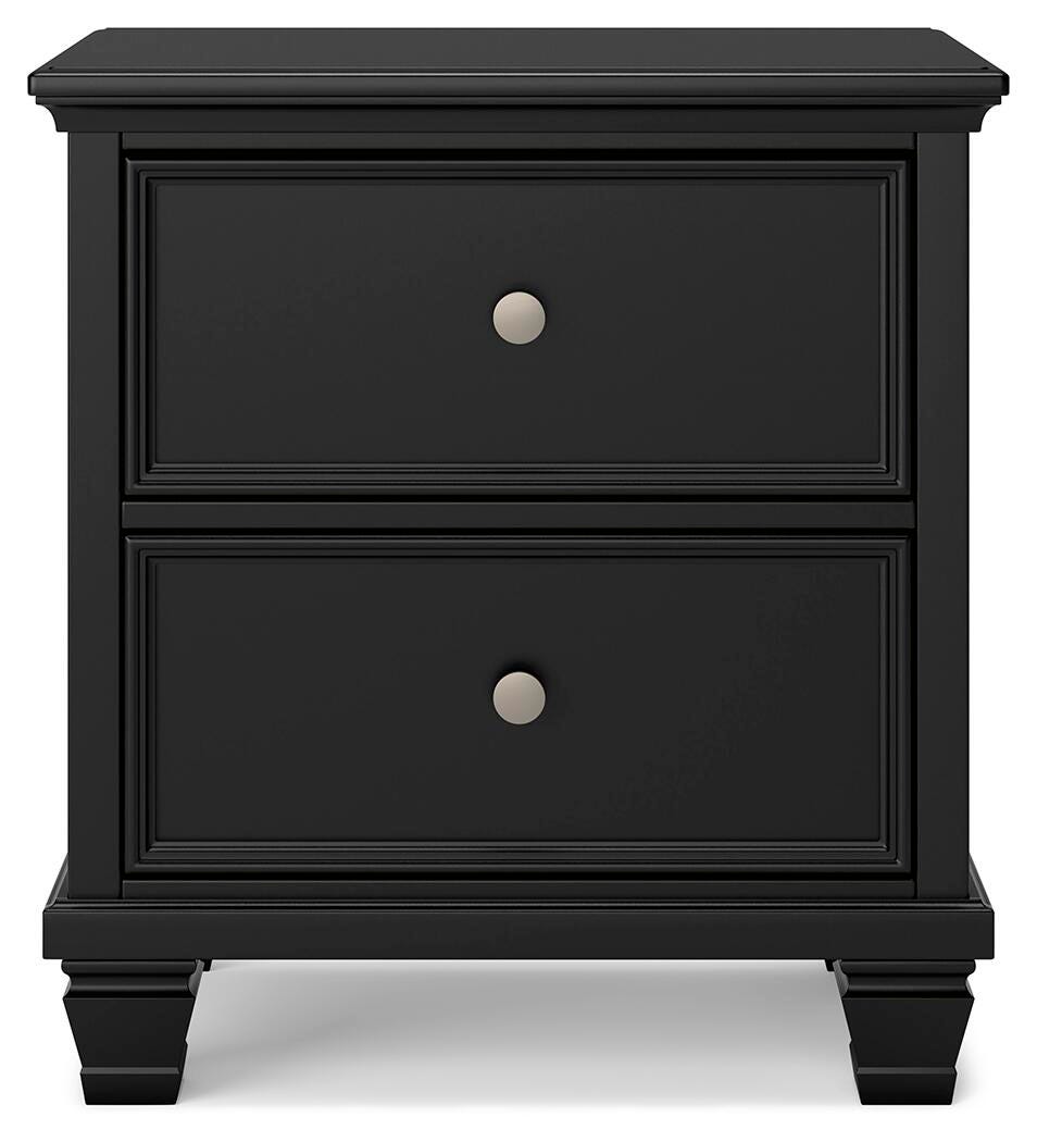 Lanolee Panel Storage Bed Set - California King, Dresser and Nightstand
