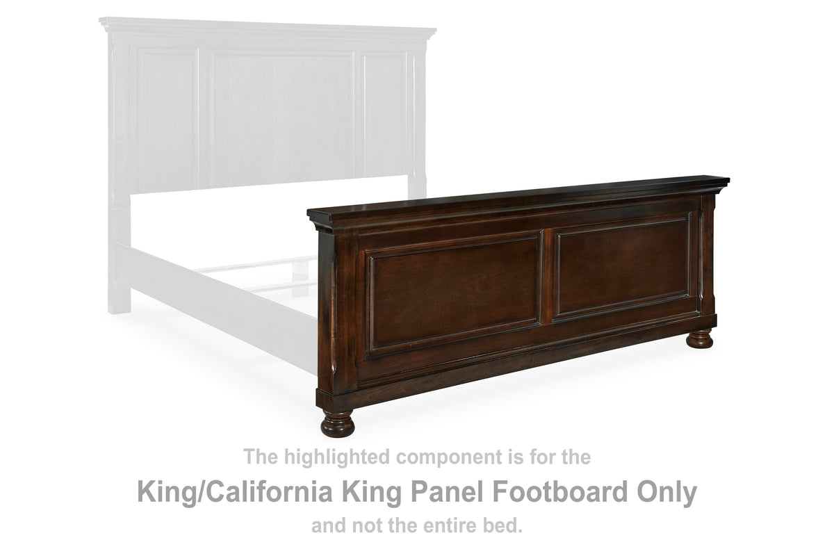 Porter King/Cal King Panel Footboard