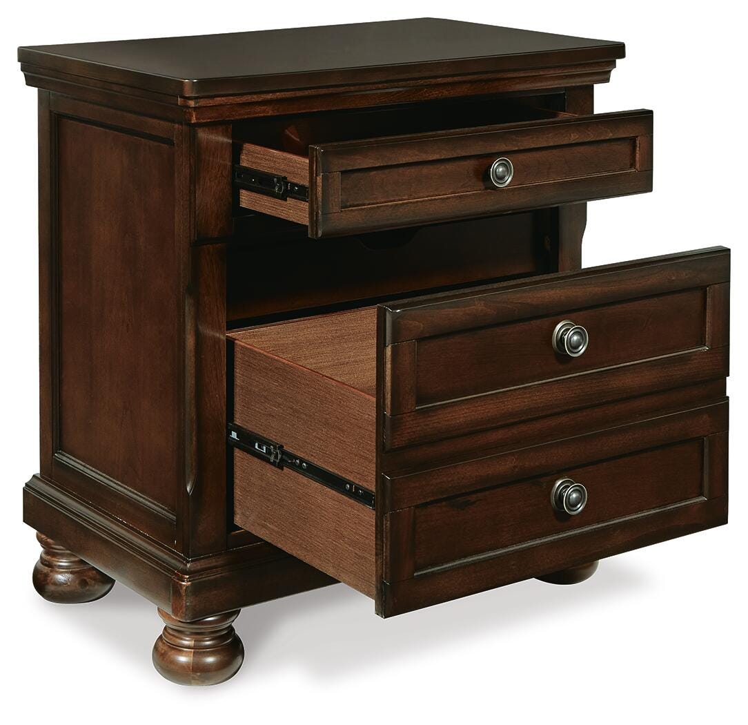 Porter King Panel Bed, Chest and 2 Nightstands