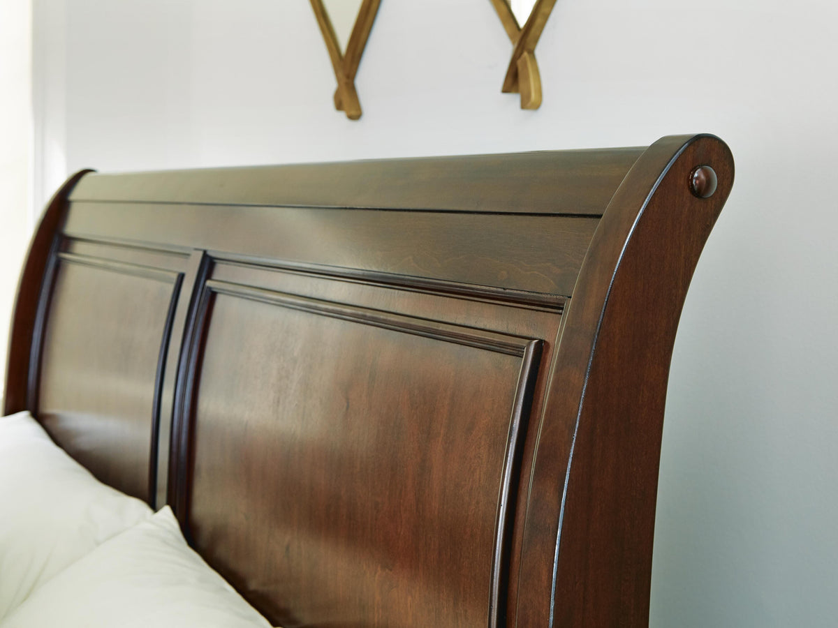 Trellington Queen Sleigh Storage Bed