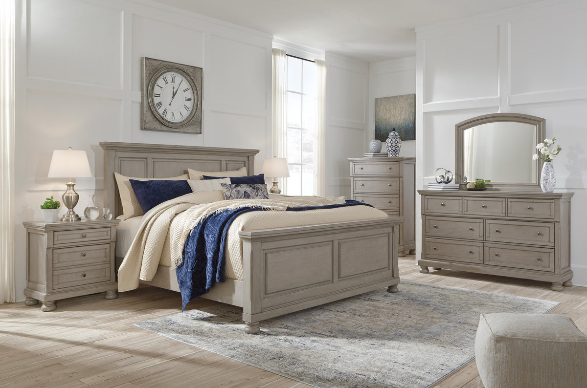 Lettner Sleigh Bed with 2 Storage Drawers