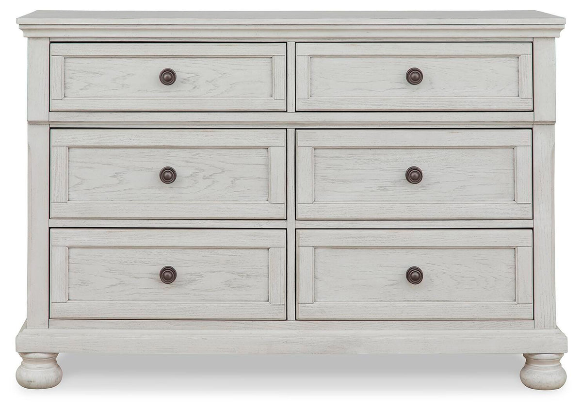 Robbinsdale Twin Sleigh Storage Bed, Dresser and Nightstand