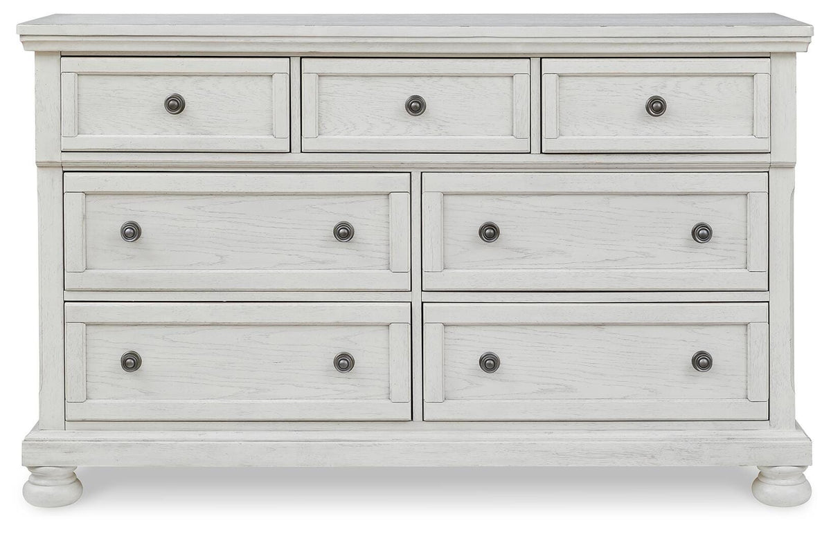 Robbinsdale King Panel Storage Bed, Dresser, Chest and 2 Nightstands