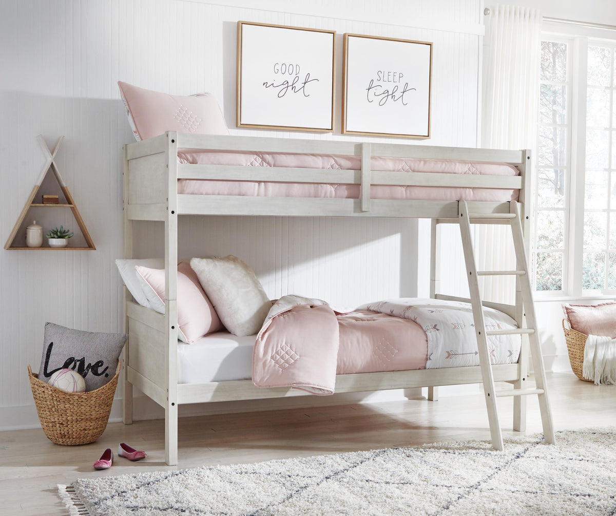 Robbinsdale Bunk Bed and Mattresses