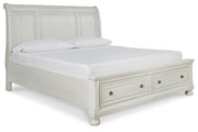 Robbinsdale Sleigh Bed with Storage