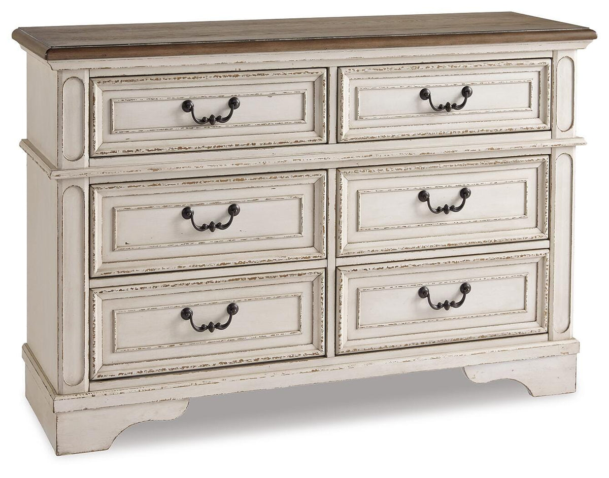 Realyn Twin Storage Daybed, Dresser and Nightstand