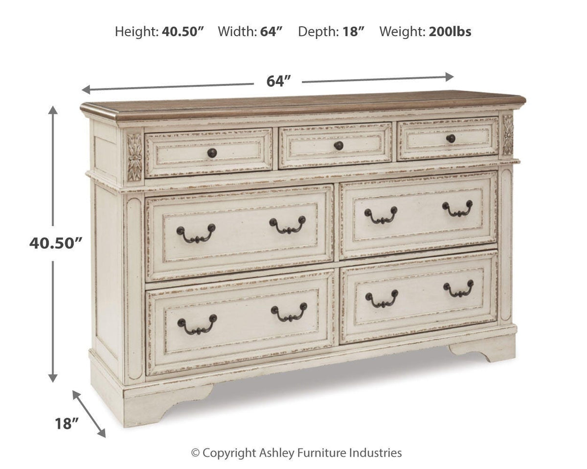 Realyn Twin Storage Day Bed and Dresser