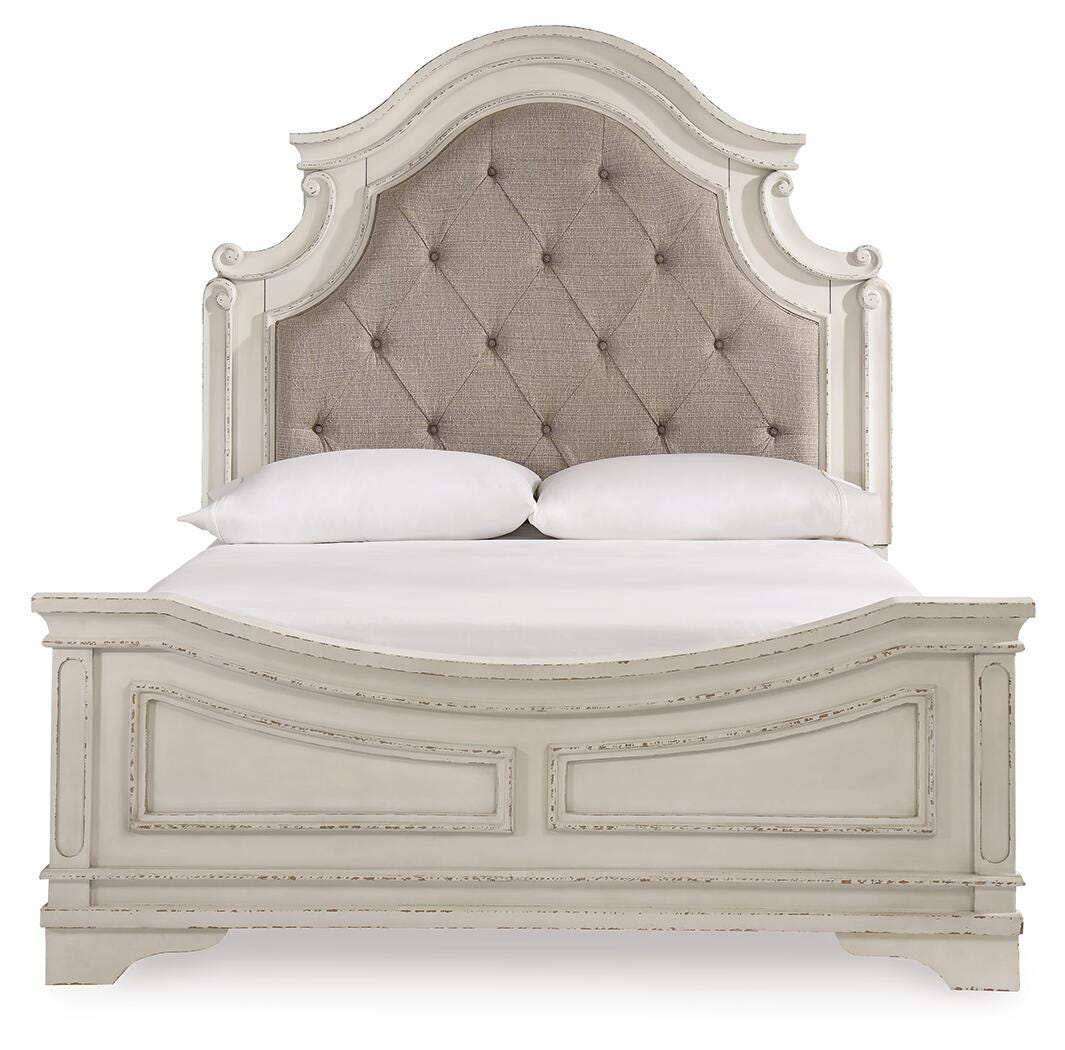Realyn Upholstered Panel Bed - Queen