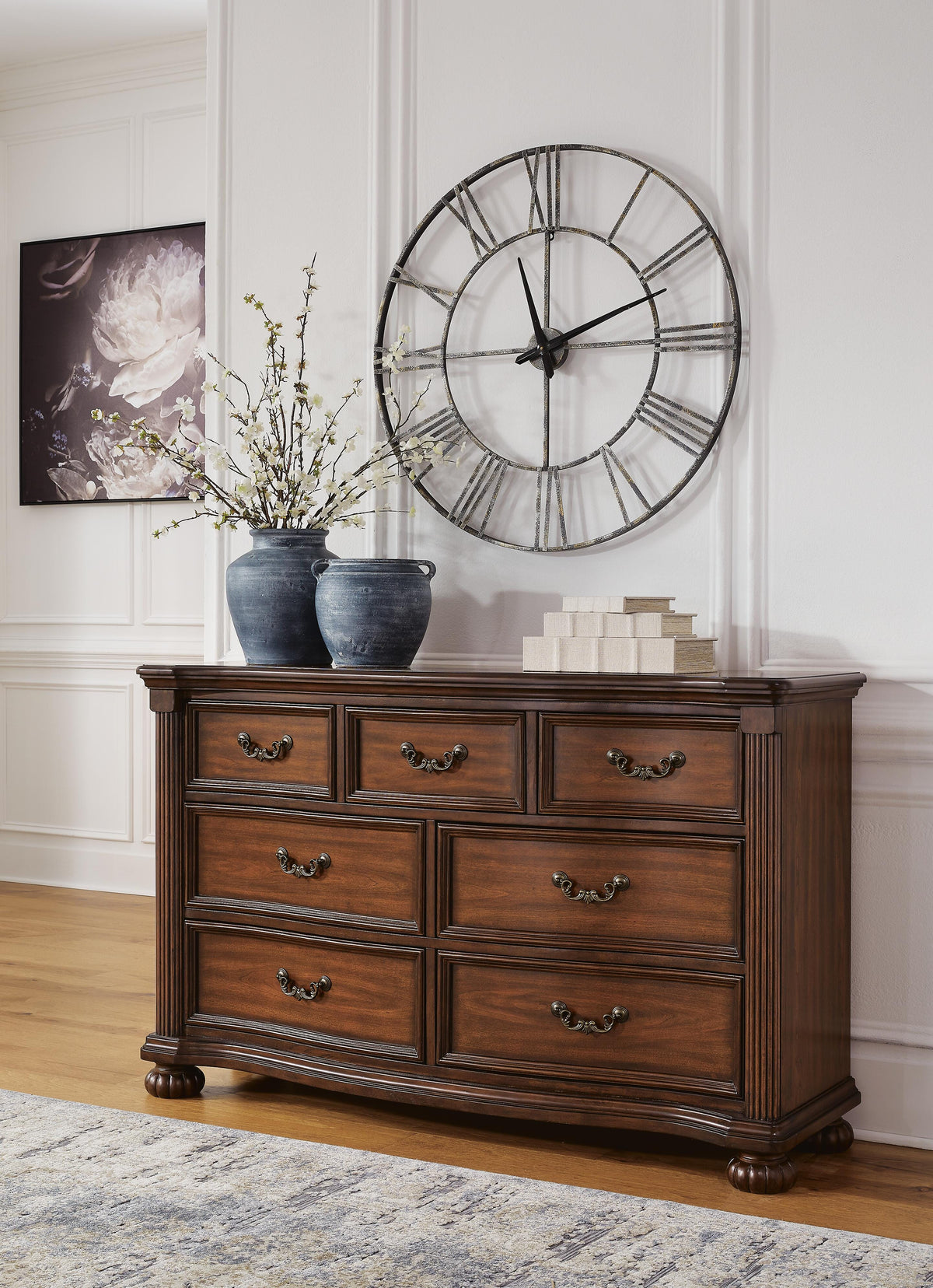 Lavinton Poster Bed Set - Queen, Dresser