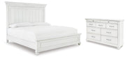 Kanwyn Queen Panel Bed and Dresser