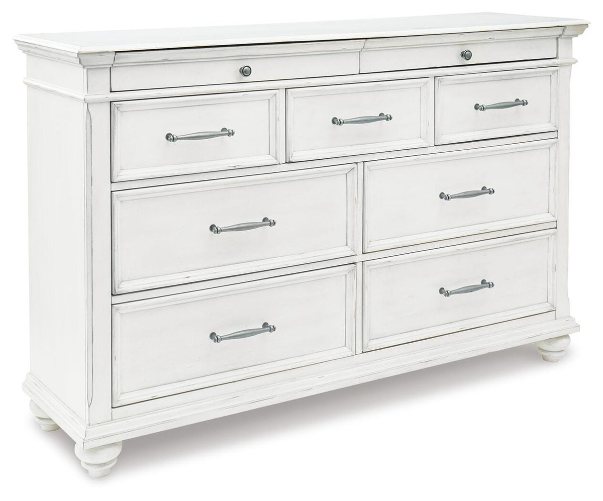 Kanwyn King Storage Panel Bed and Dresser