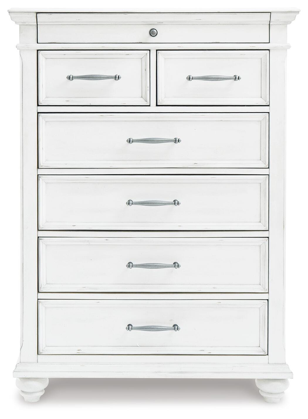 Kanwyn King Panel Storage Bed, Chest and Nightstand