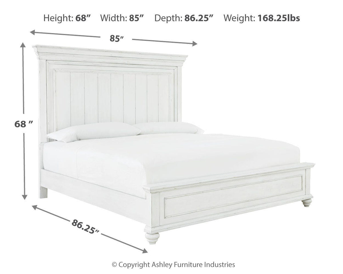 Kanwyn Panel Bed - California King
