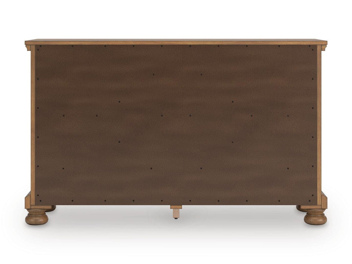Feddinger California King Panel Storage Bed, Dresser and Nightstand