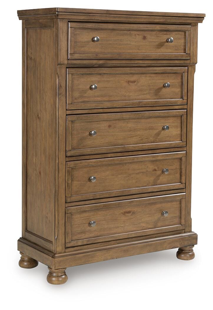 Feddinger Five Drawer Chest