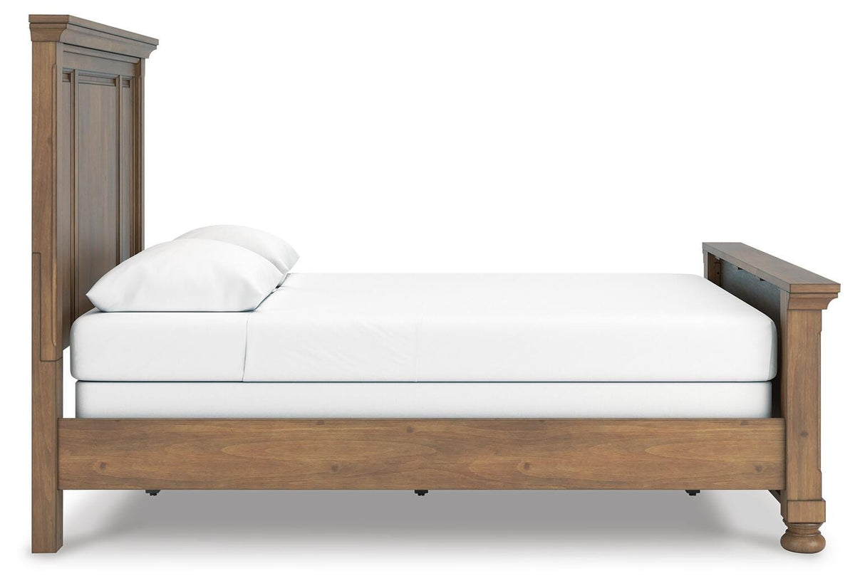 Feddinger Queen Panel Bed, Dresser, Mirror, Chest and 2 Nightstands