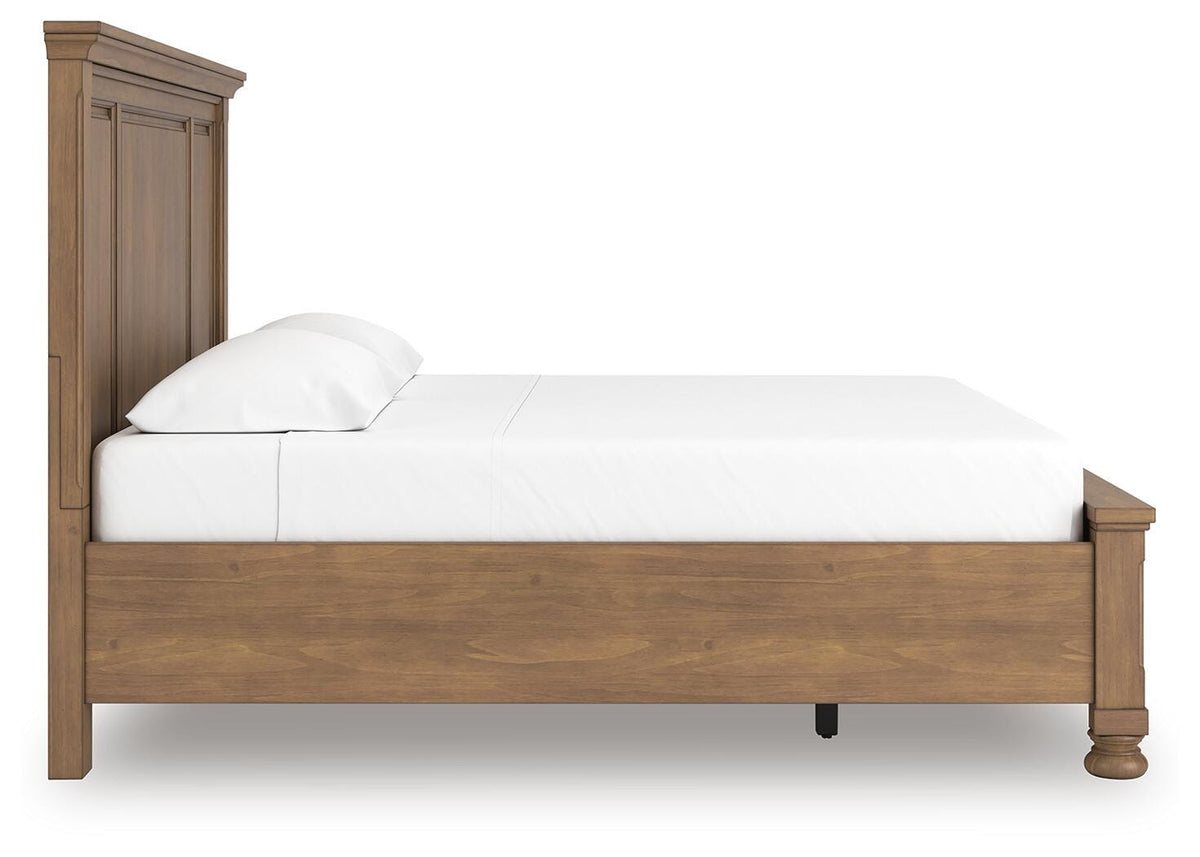 Feddinger King Panel Storage Bed, Dresser, Mirror, Chest and Nightstand