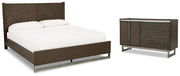 Arkenton Panel Bed Set - Dresser