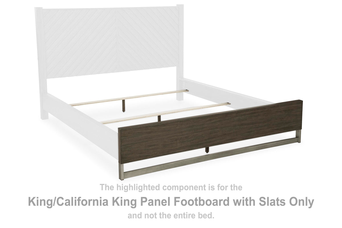 Arkenton K/CK Panel Footboard w/Slats