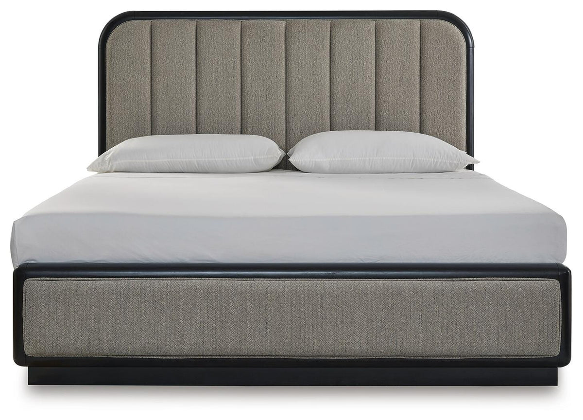 Rowanbeck Queen Upholstered Panel Bed