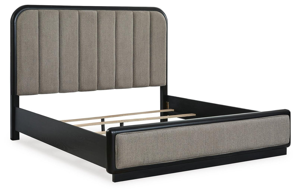 Rowanbeck Upholstered Panel Bed - King