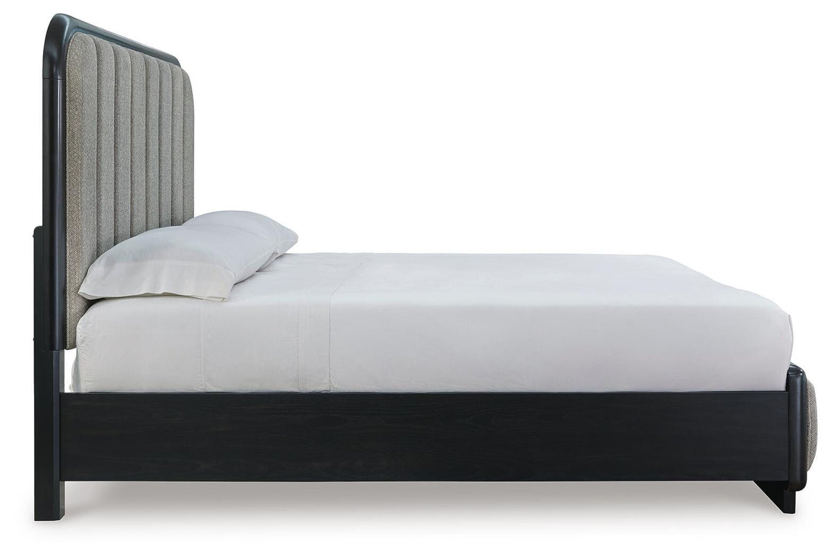 Rowanbeck Upholstered Panel Bed - King