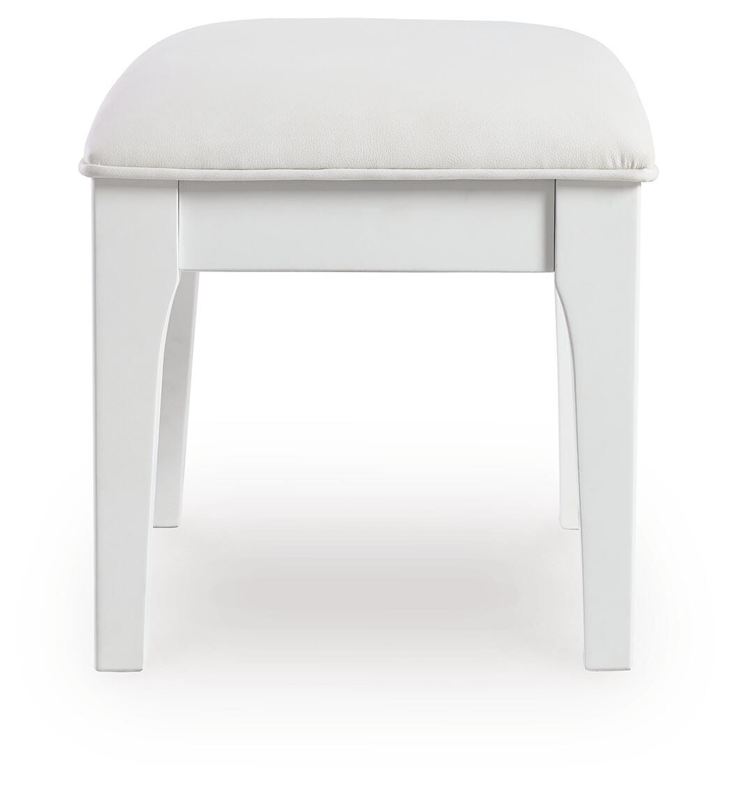Chalanna Vanity, Mirror and Stool