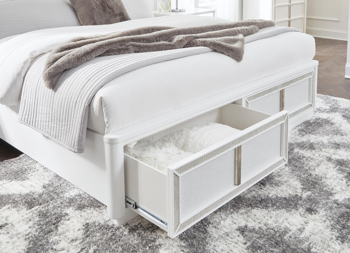 Chalanna Upholstered Storage Bed - Queen
