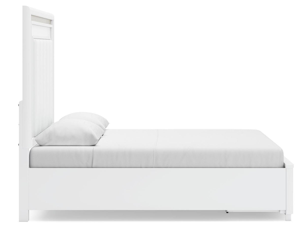 Chalanna Queen Storage Bed, Dresser and 2 Nightstands