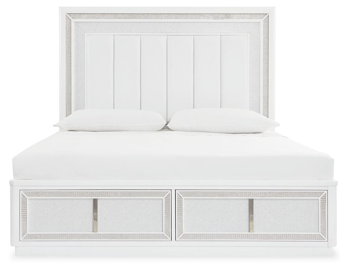 Chalanna Upholstered Storage Bed - King