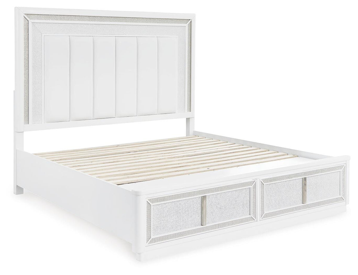 Chalanna Upholstered Storage Bed - King