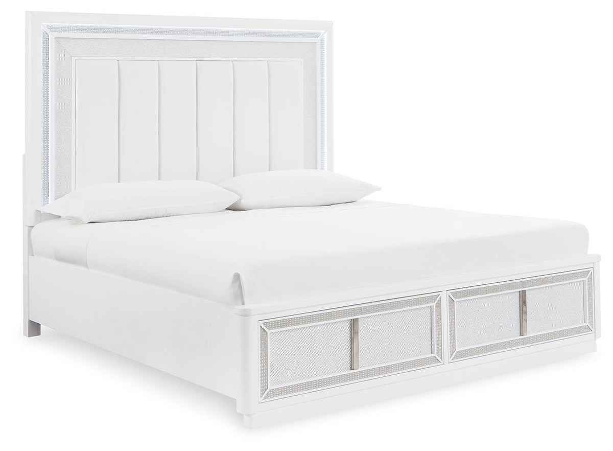 Chalanna Upholstered Storage Bed - King