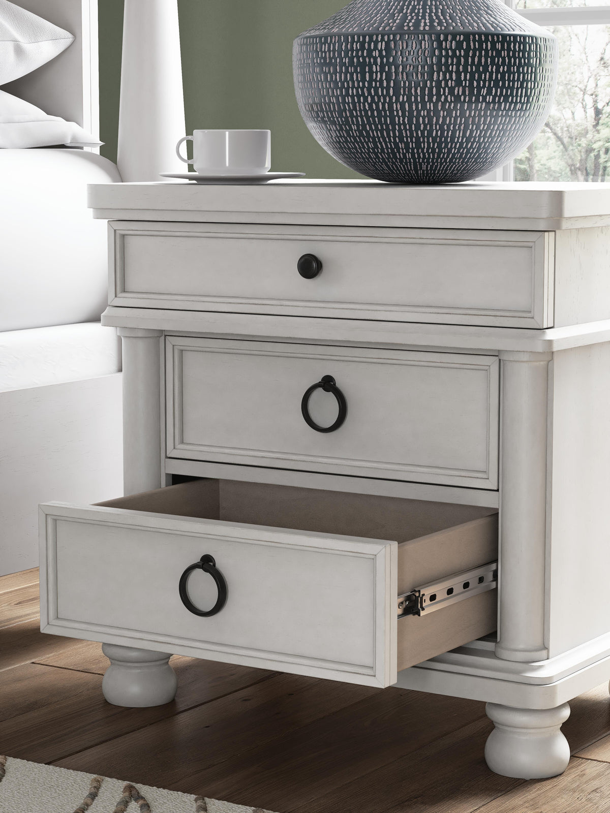 Rowlenstown Three Drawer Night Stand