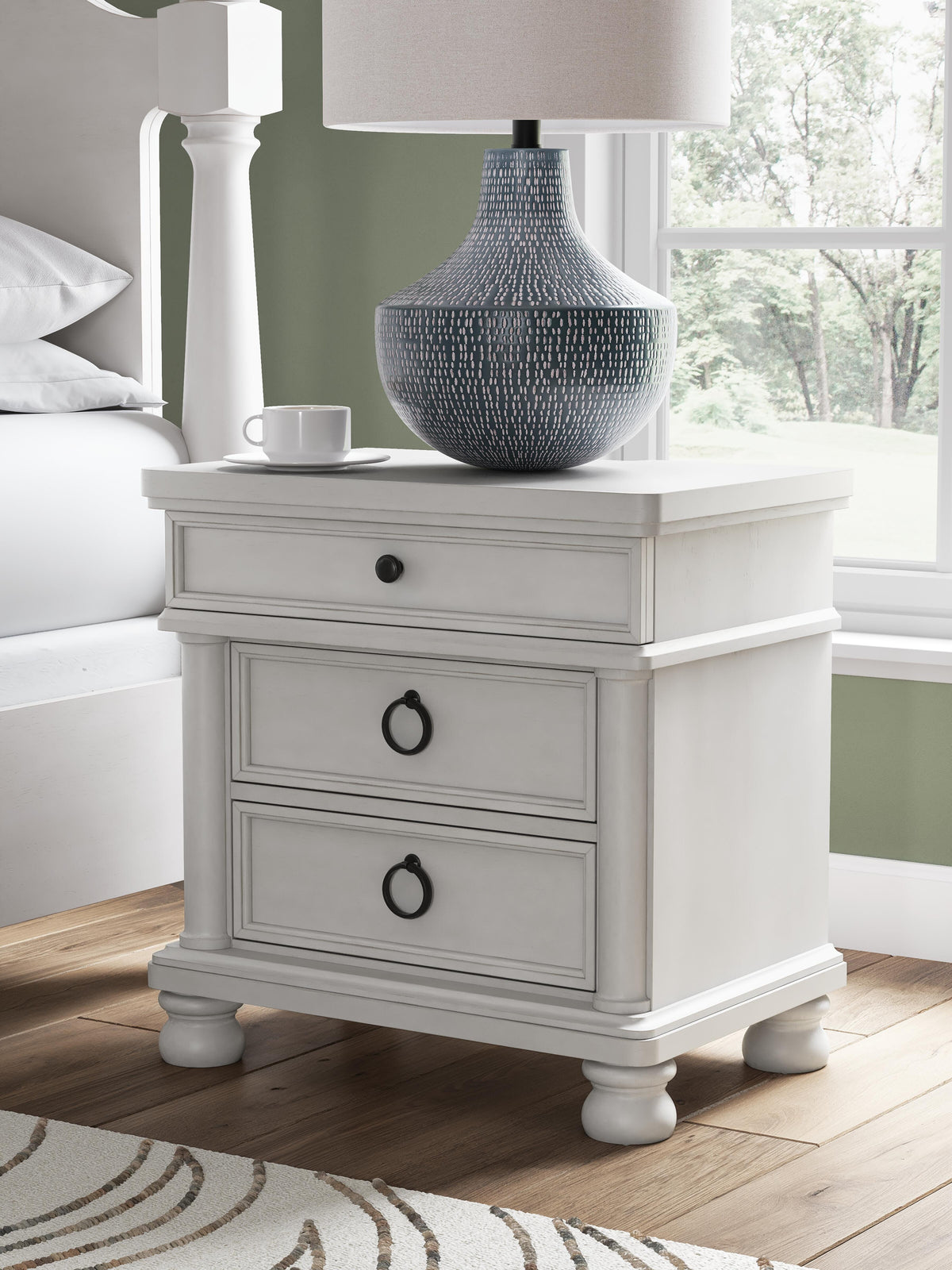 Rowlenstown Three Drawer Night Stand
