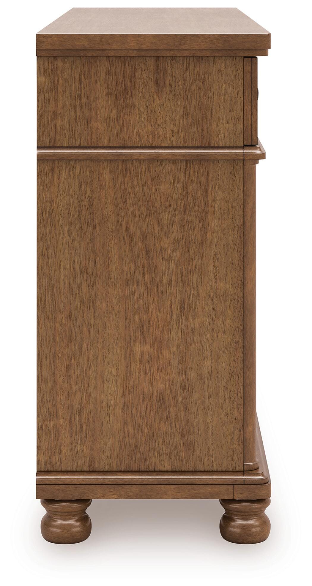 Rowlenstown King Poster Bed, Dresser and 2 Nightstands