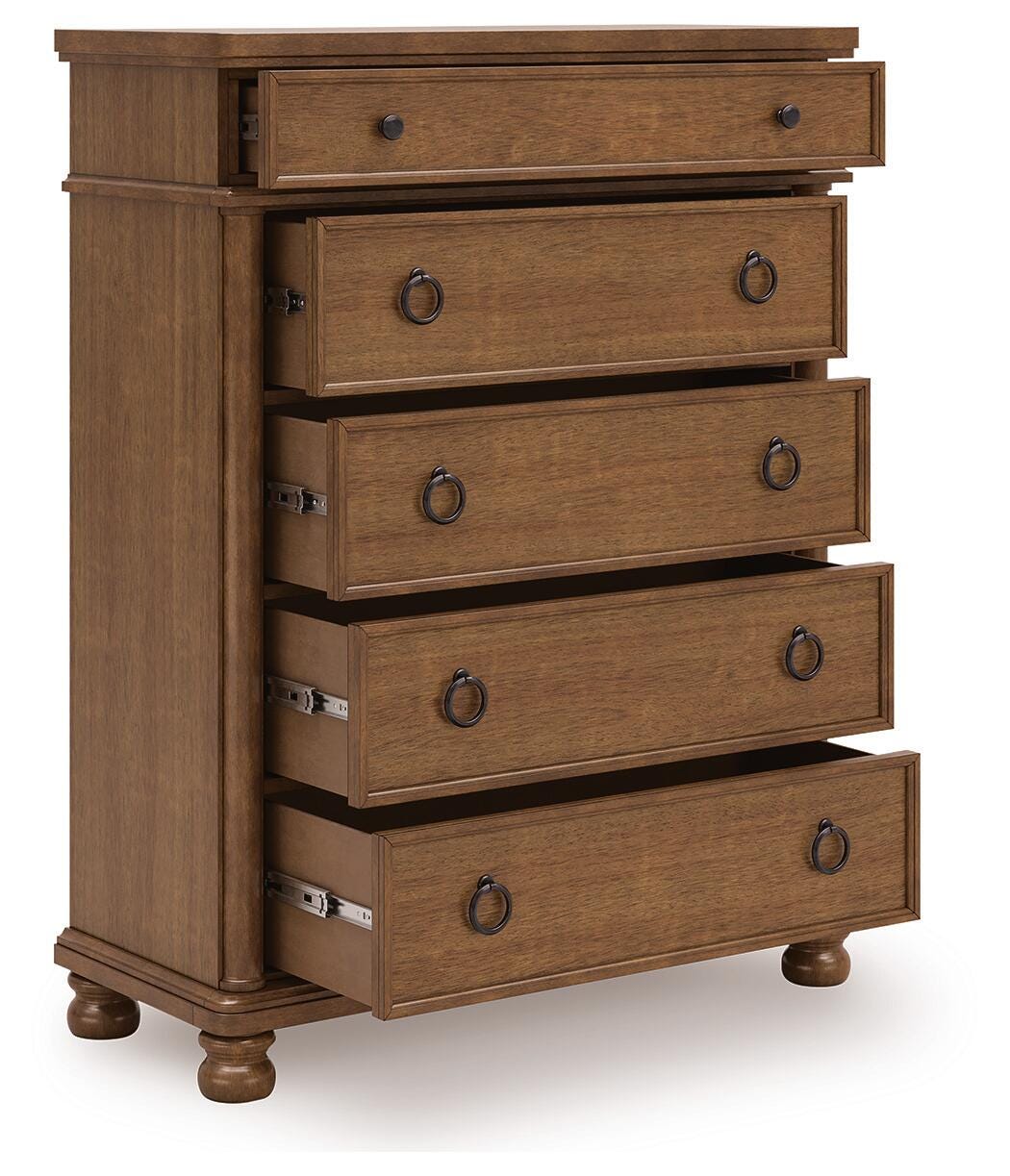 Rowlenstown Five Drawer Chest