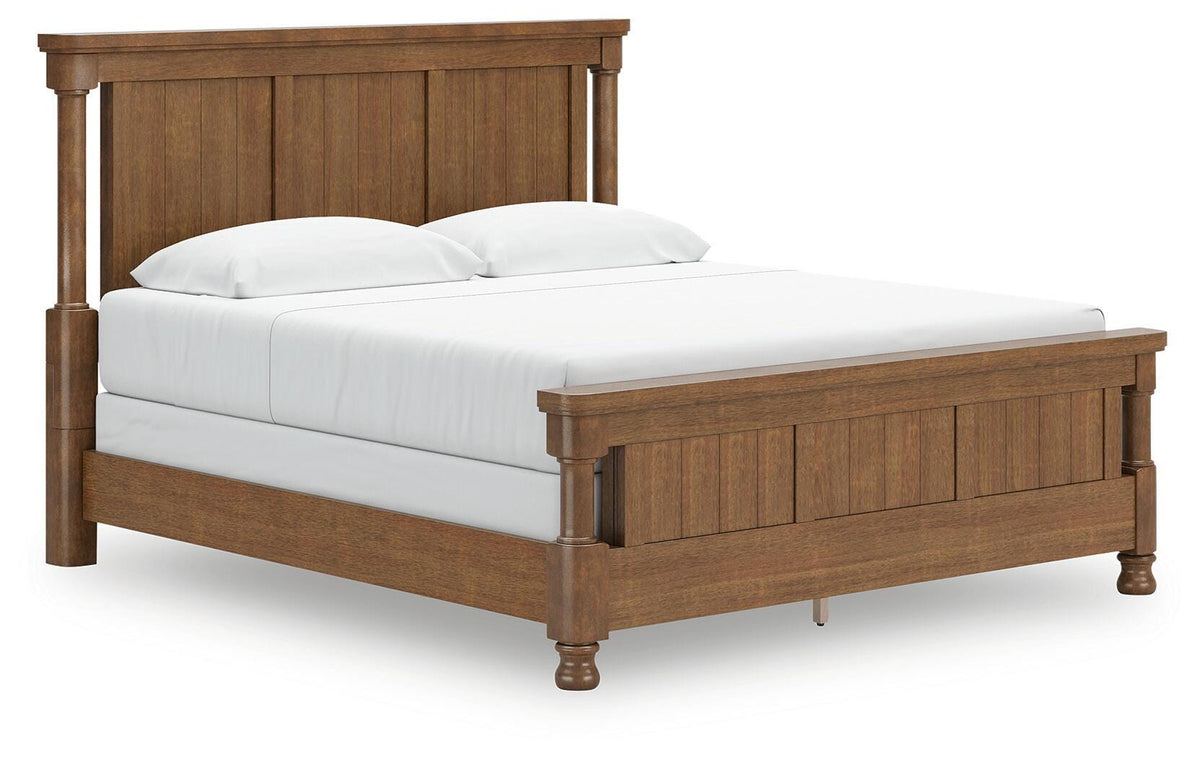 Rowlenstown King Poster Bed, Dresser and 2 Nightstands