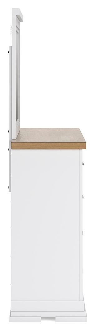 Ashbryn Queen Panel Storage Bed, Dresser, Mirror and 2 Nightstands