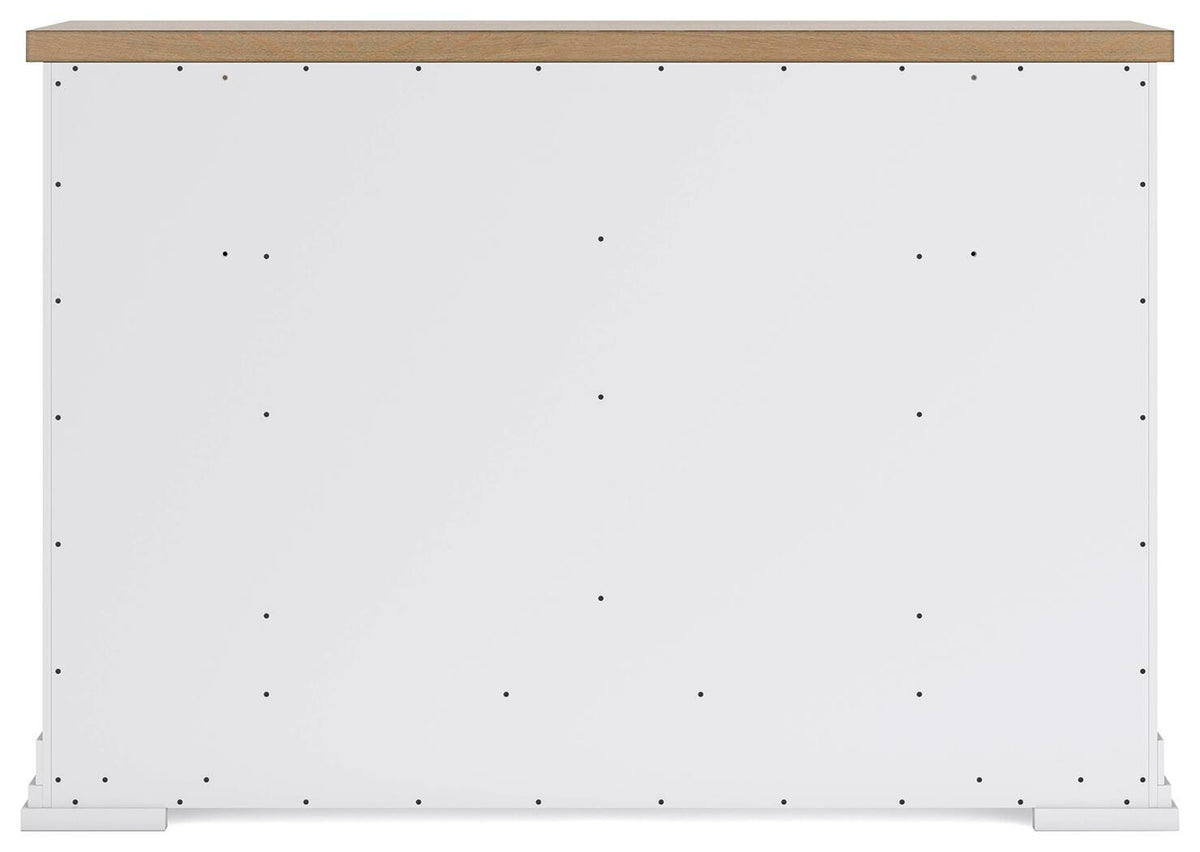 Ashbryn Panel Storage Bed Set - Queen, Dresser
