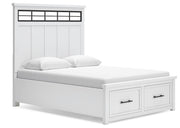 Ashbryn Panel Storage Bed - Queen