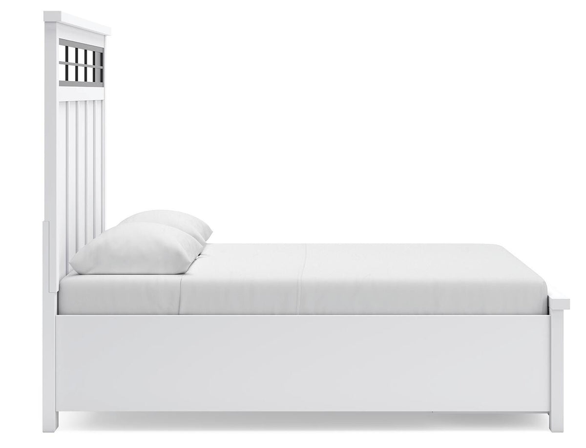 Ashbryn Panel Storage Bed Set - Queen, Dresser