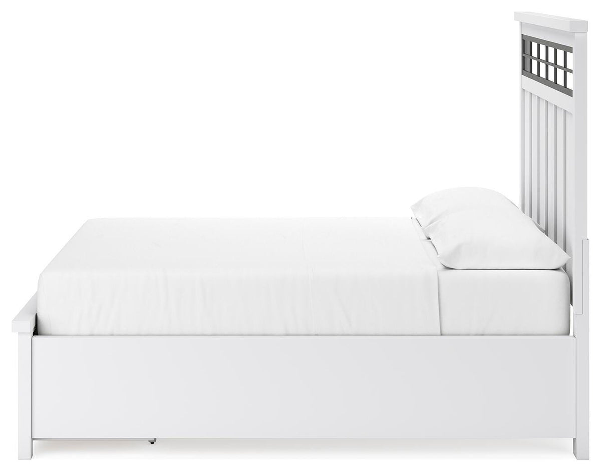 Ashbryn Queen Panel Storage Bed