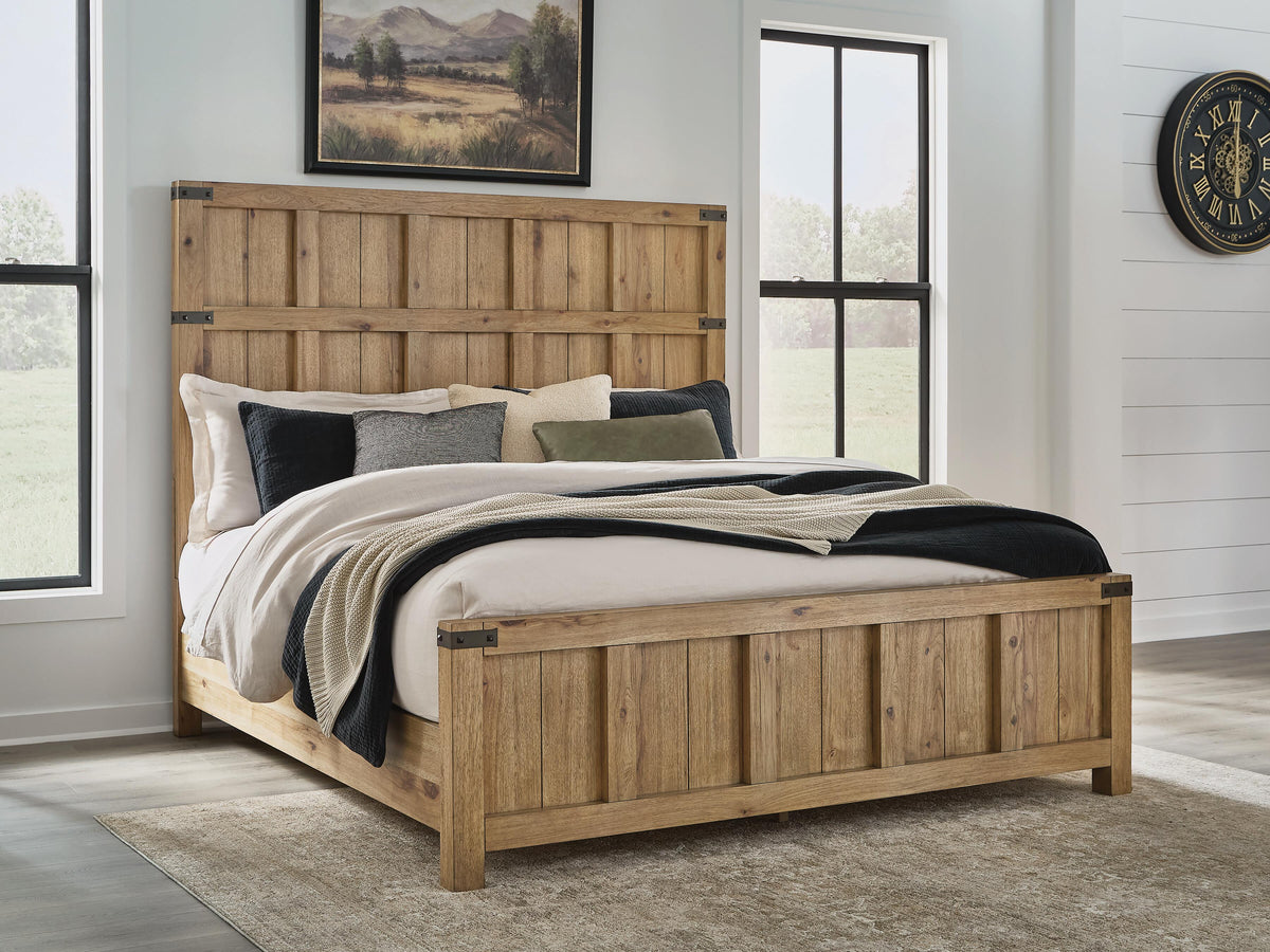 Ridgester Queen Panel Bed
