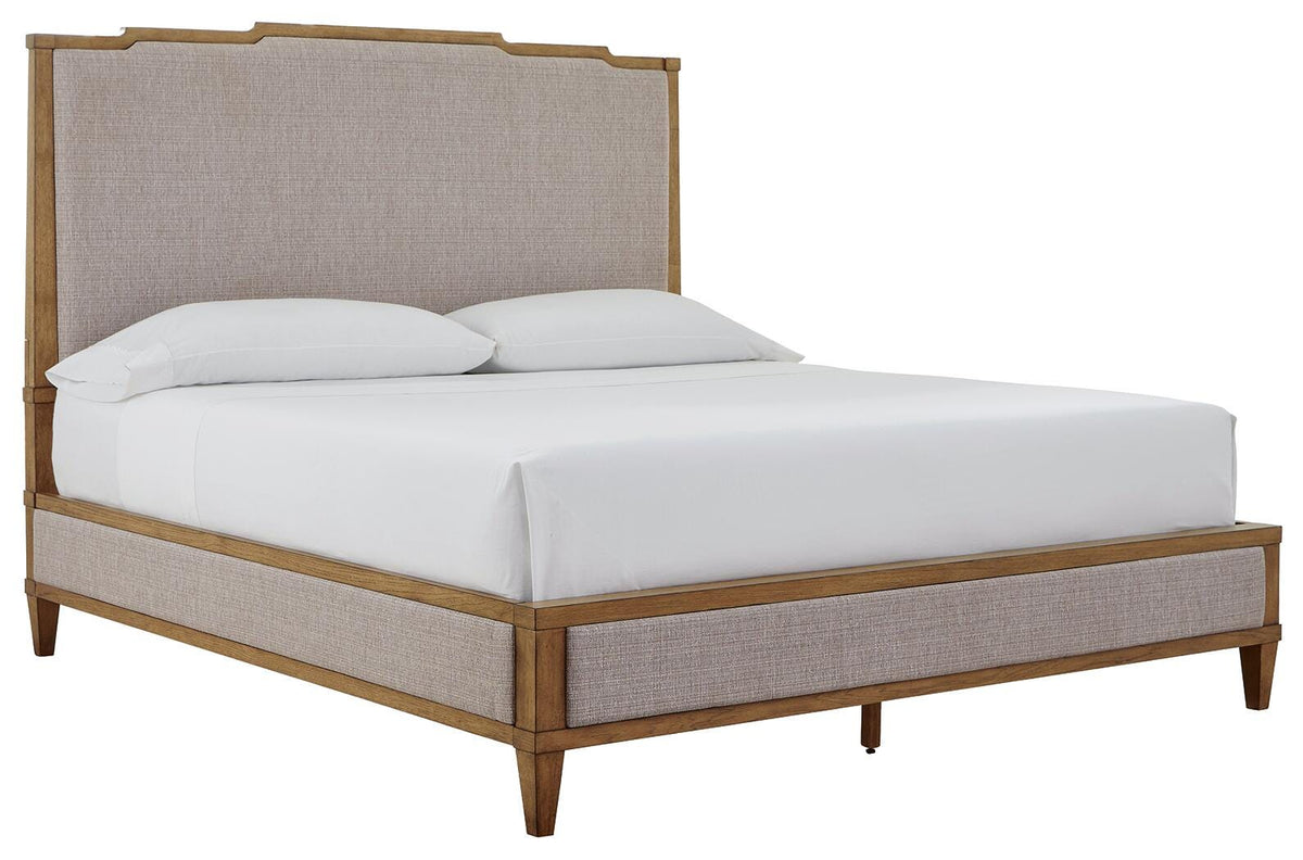 Sharlance Queen Upholstered Panel Bed