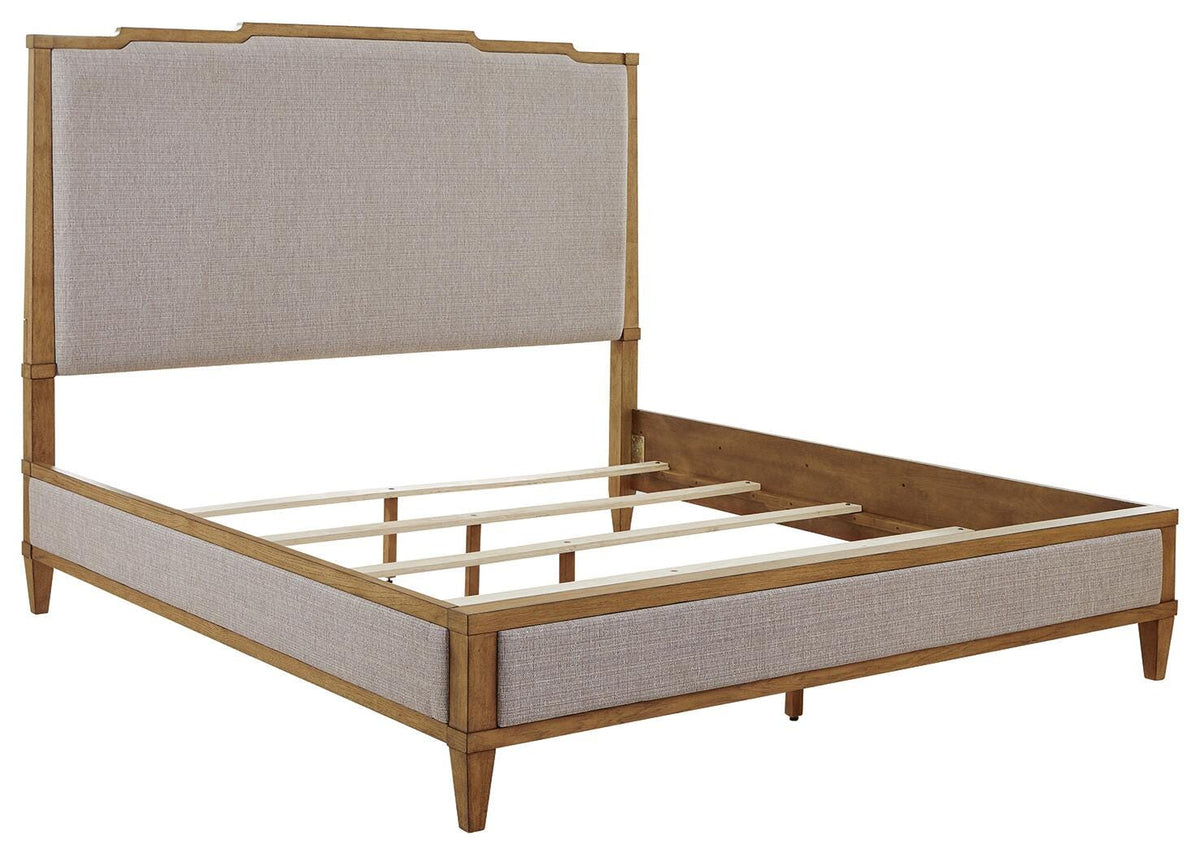 Sharlance Queen Upholstered Panel Bed