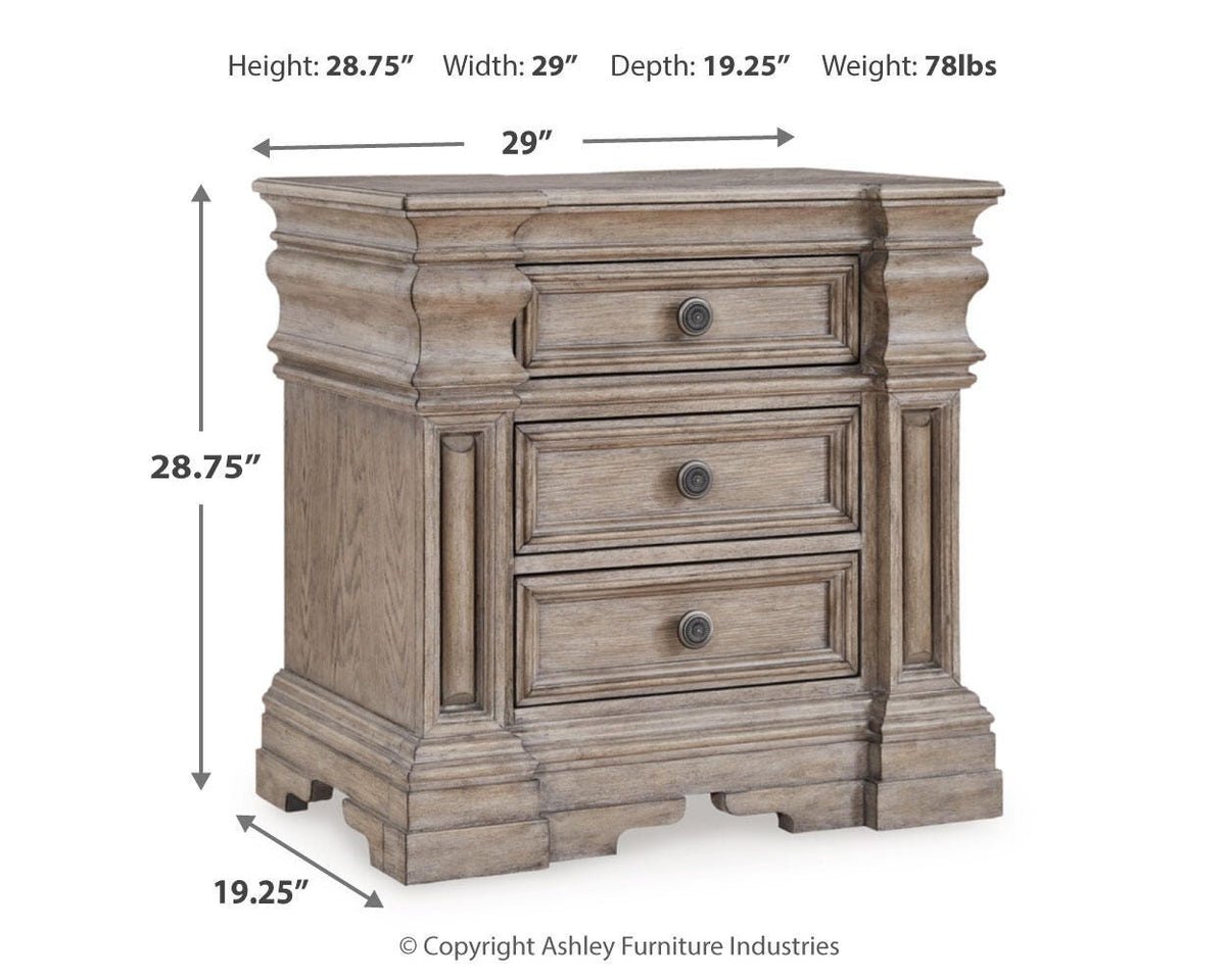 Blairhurst King Panel Bed, Dresser, Mirror and Nightstand