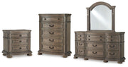 Ardenfield Dresser,  Mirror, Chest and Nightstand
