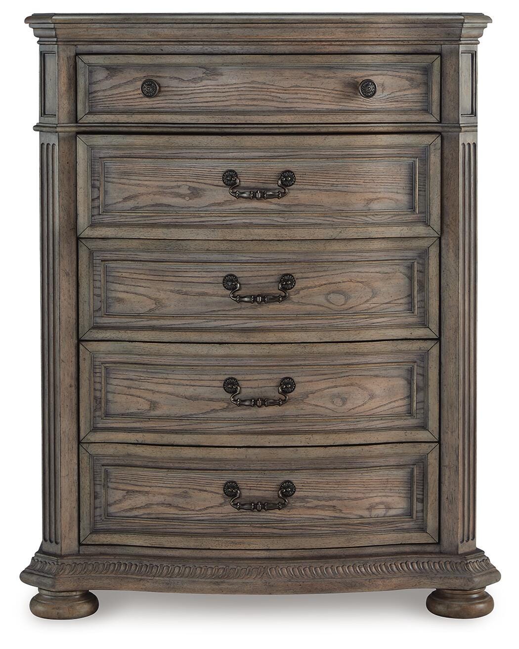 Ardenfield California King Sleigh Bed, Chest and Nightstand